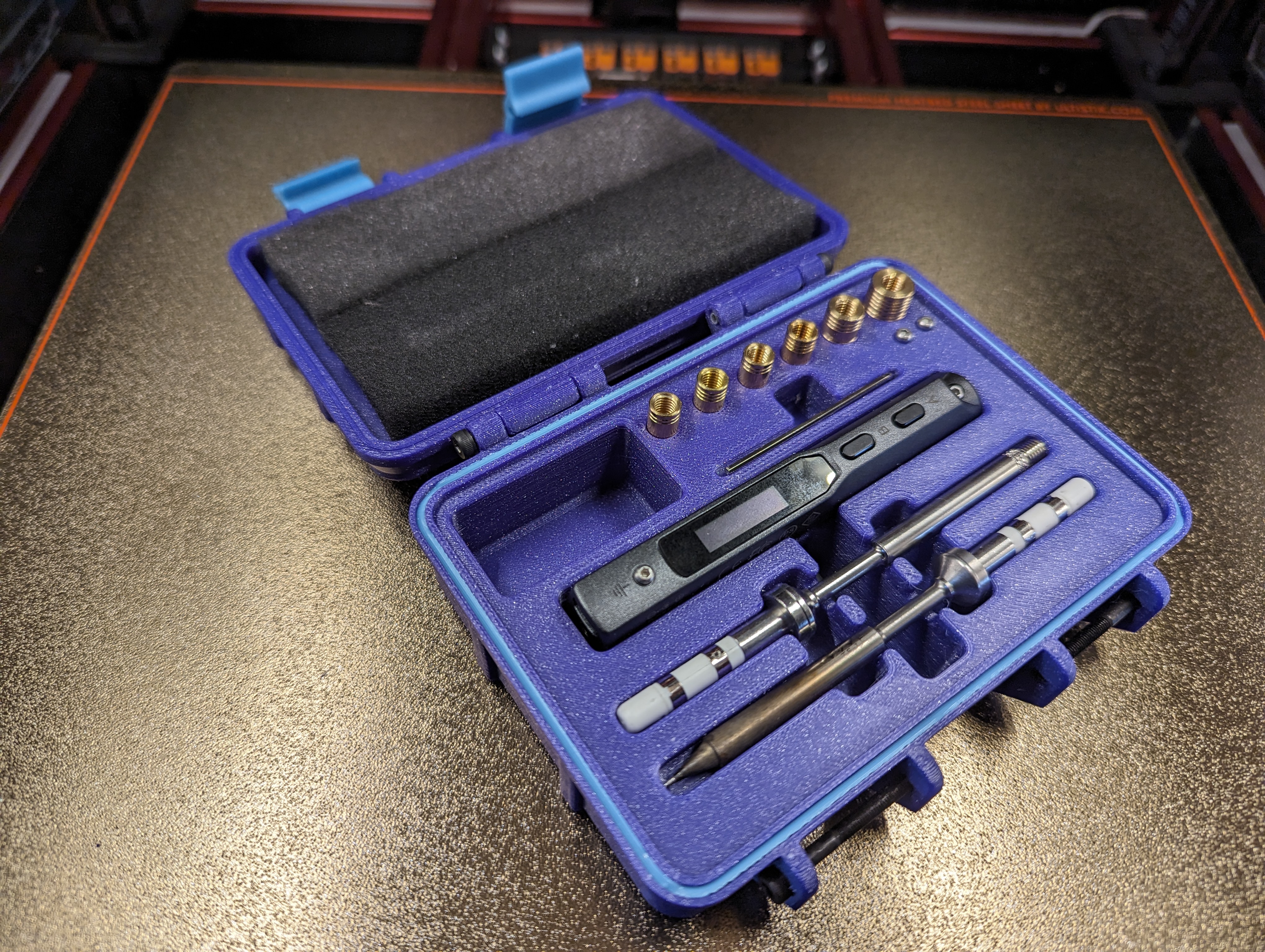 TS-100 with CNC Kitchen Heatset Case