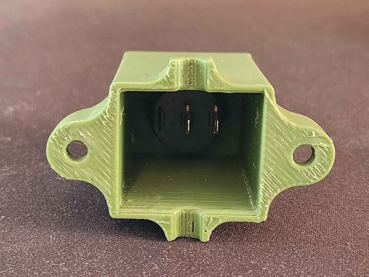 Round Rocker Switch Housing Wall Mount by ThomaS Download free STL model
