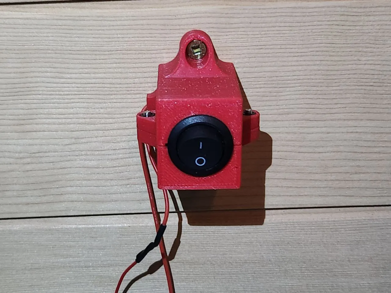 Round Rocker Switch Housing Wall Mount by ThomaS | Download free STL ...