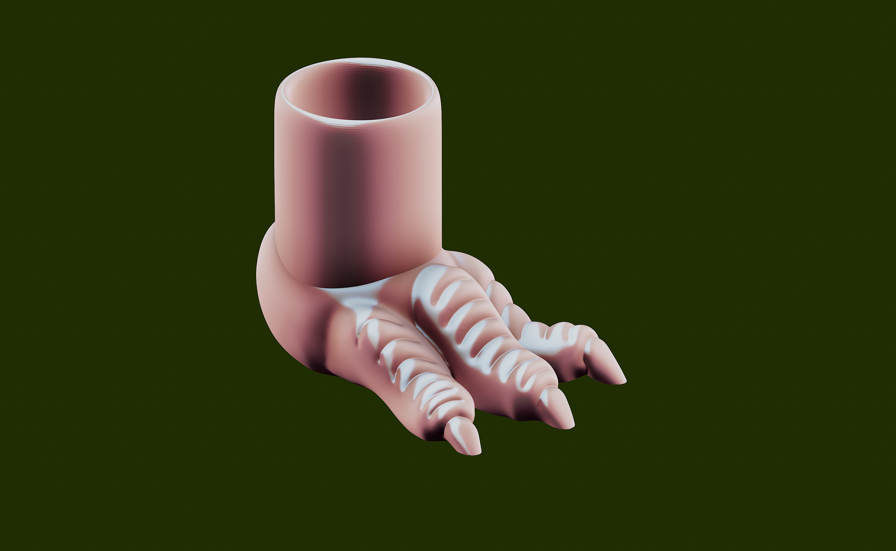 Monster Feet (for your fingers)