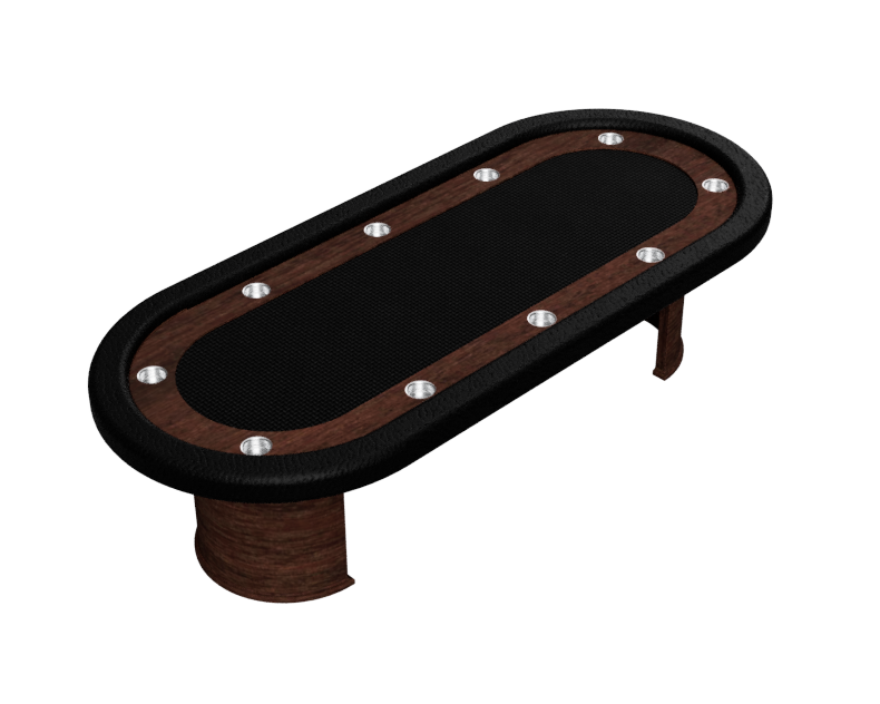 Oval Poker Table by Tyler Nielsen Download free STL model