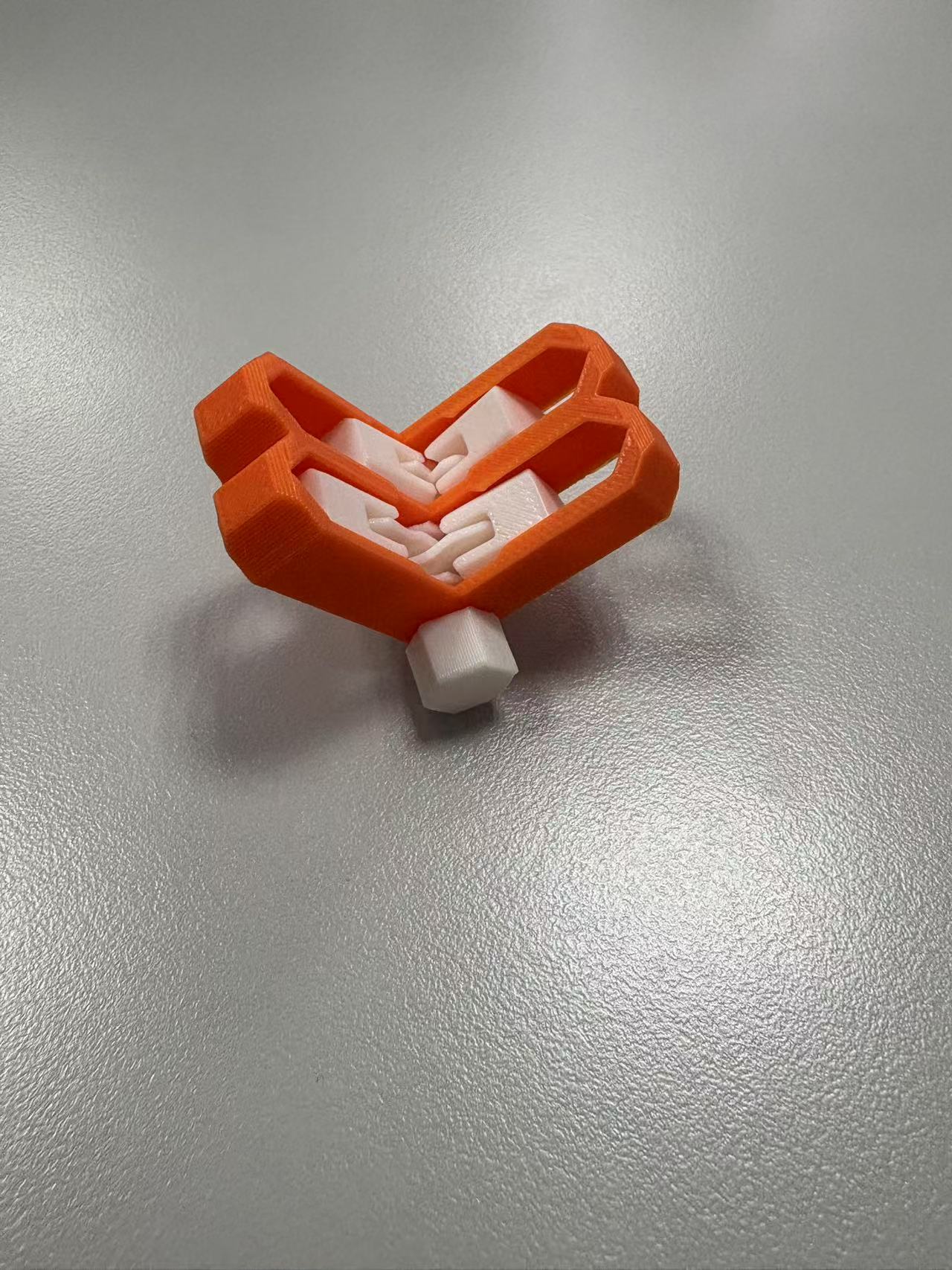 V-Twin Motor Fidget! 3D model thumbnail