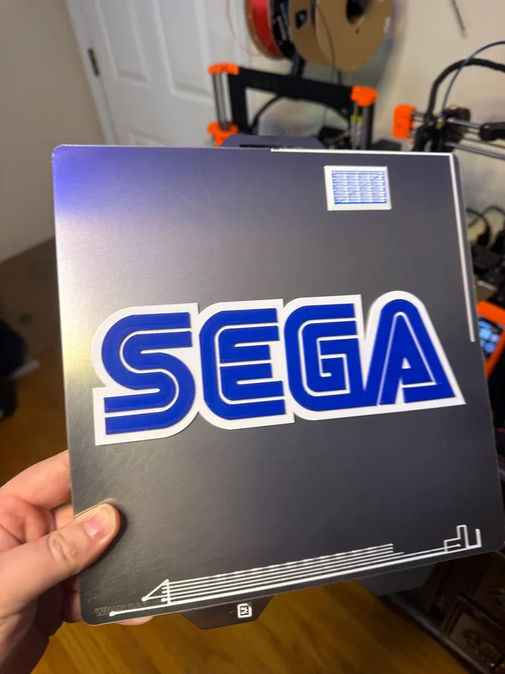 90s Sega Logo by Sasquatch Phil | Download free STL model | Printables.com