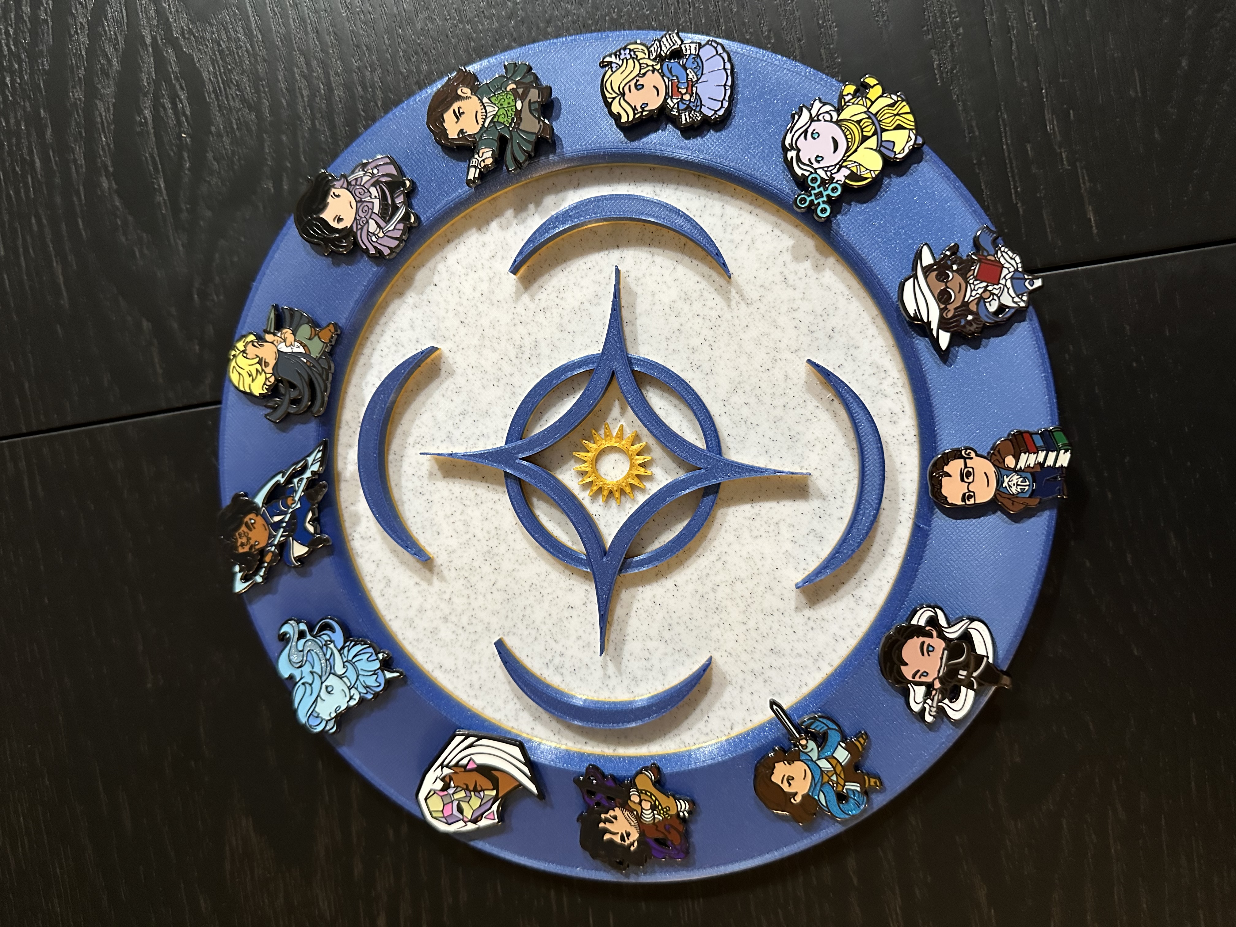 Year of Sanderson Cosmere Pin Display