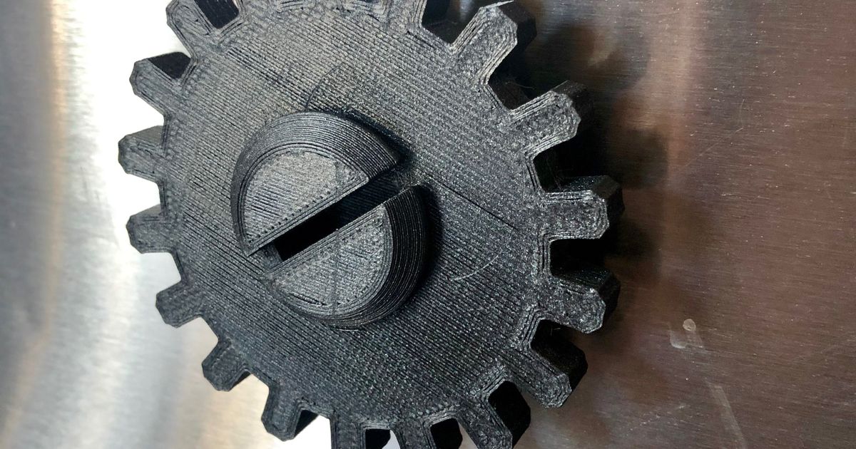 Fridge gear by Steven Quinn Download free STL model