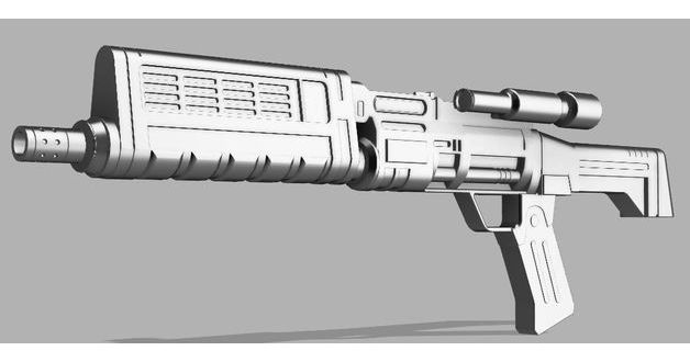 KOTOR Heavy Blaster by james holt | Download free STL model ...