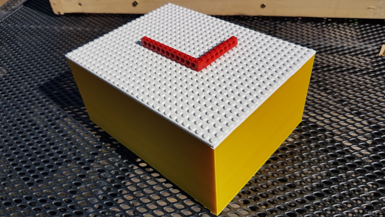Customizable Storage Box In Clippable Brick Format LEGO Compatible Customizable Storage Box In Clippable Brick Format LEGO Compatible