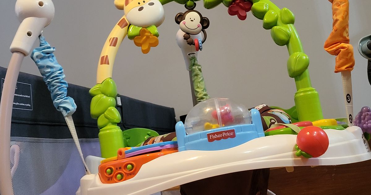 Battery cover replacement for this random Fisher Price jumper by
