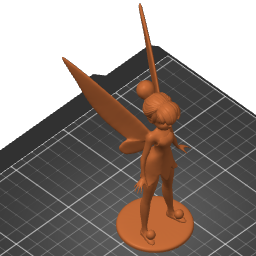 Miniatura 2 do modelo 3D Tinkerbell