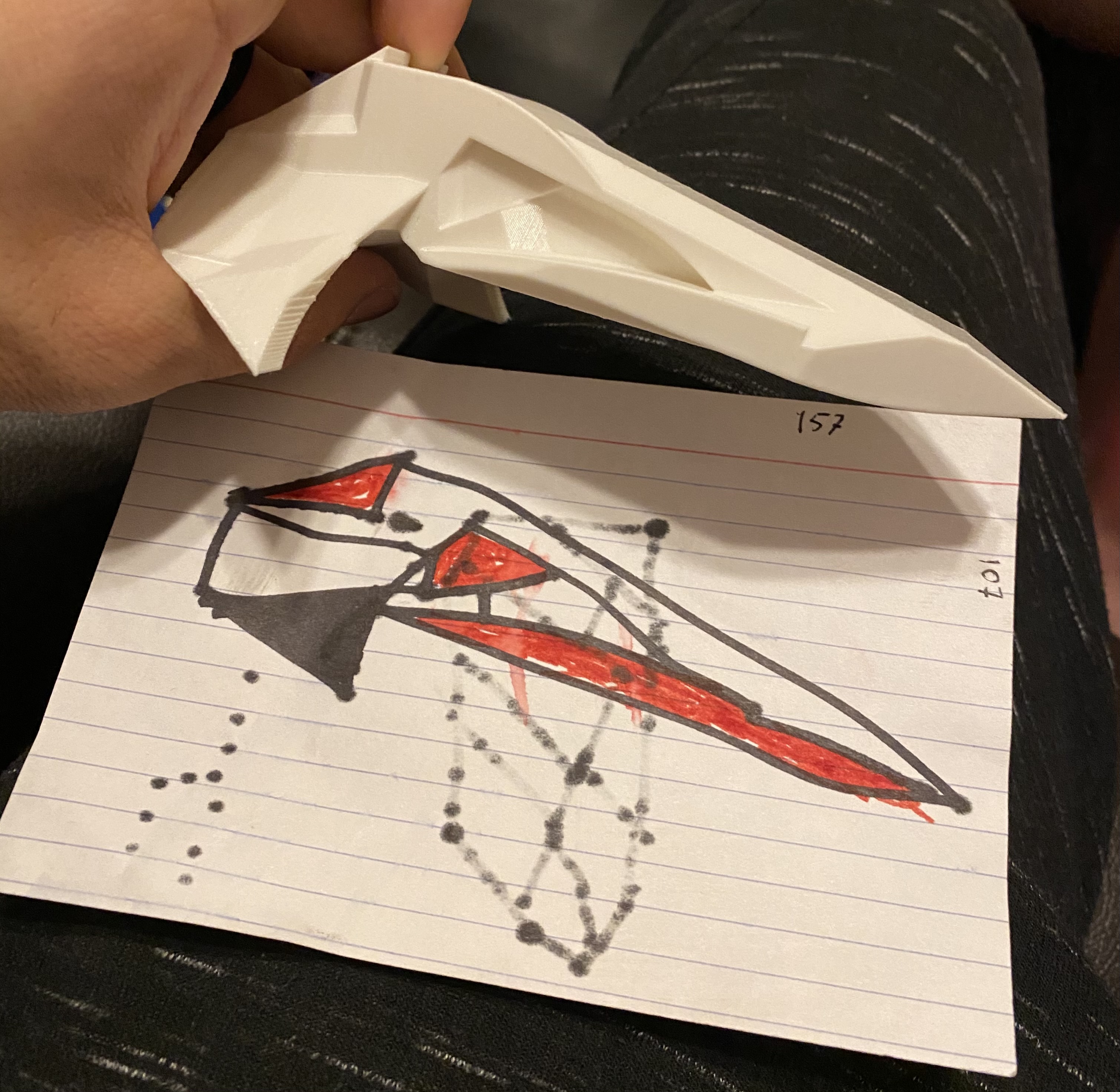 Spaceship with base
