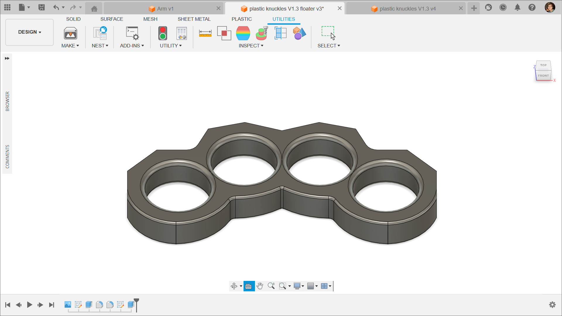Plastic Knuckles Pack by ShelbyGTSS67 Download free STL model