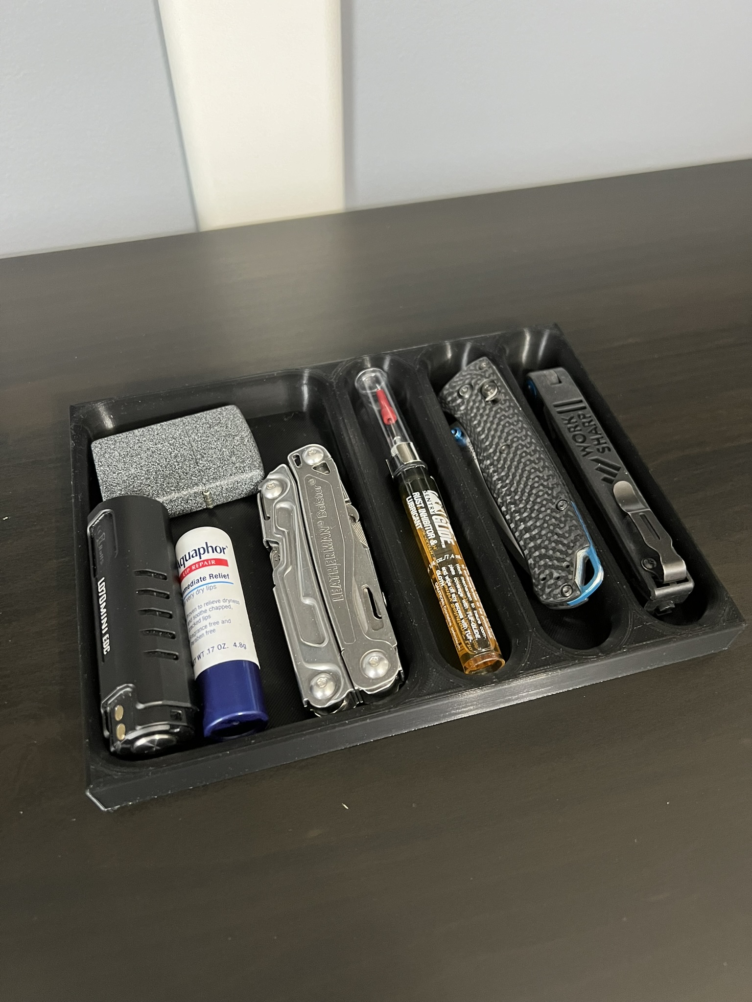 EDC/Knife Tray by Rafal Kocon Download free STL model