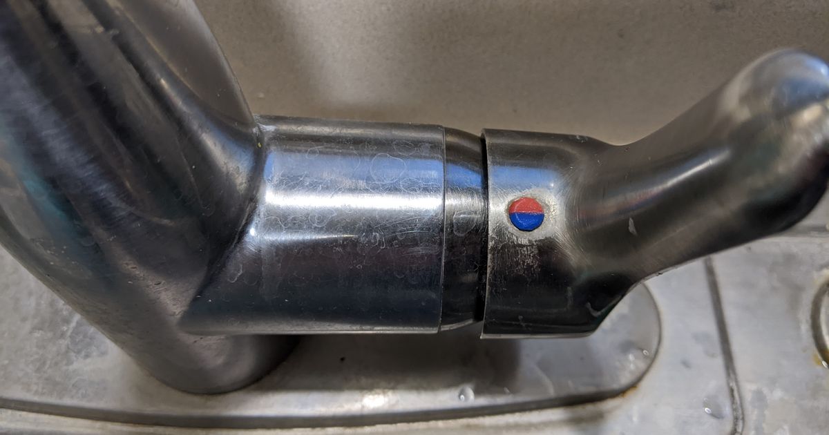 Kitchen Faucet Index Button by McMaker3D Download free STL model