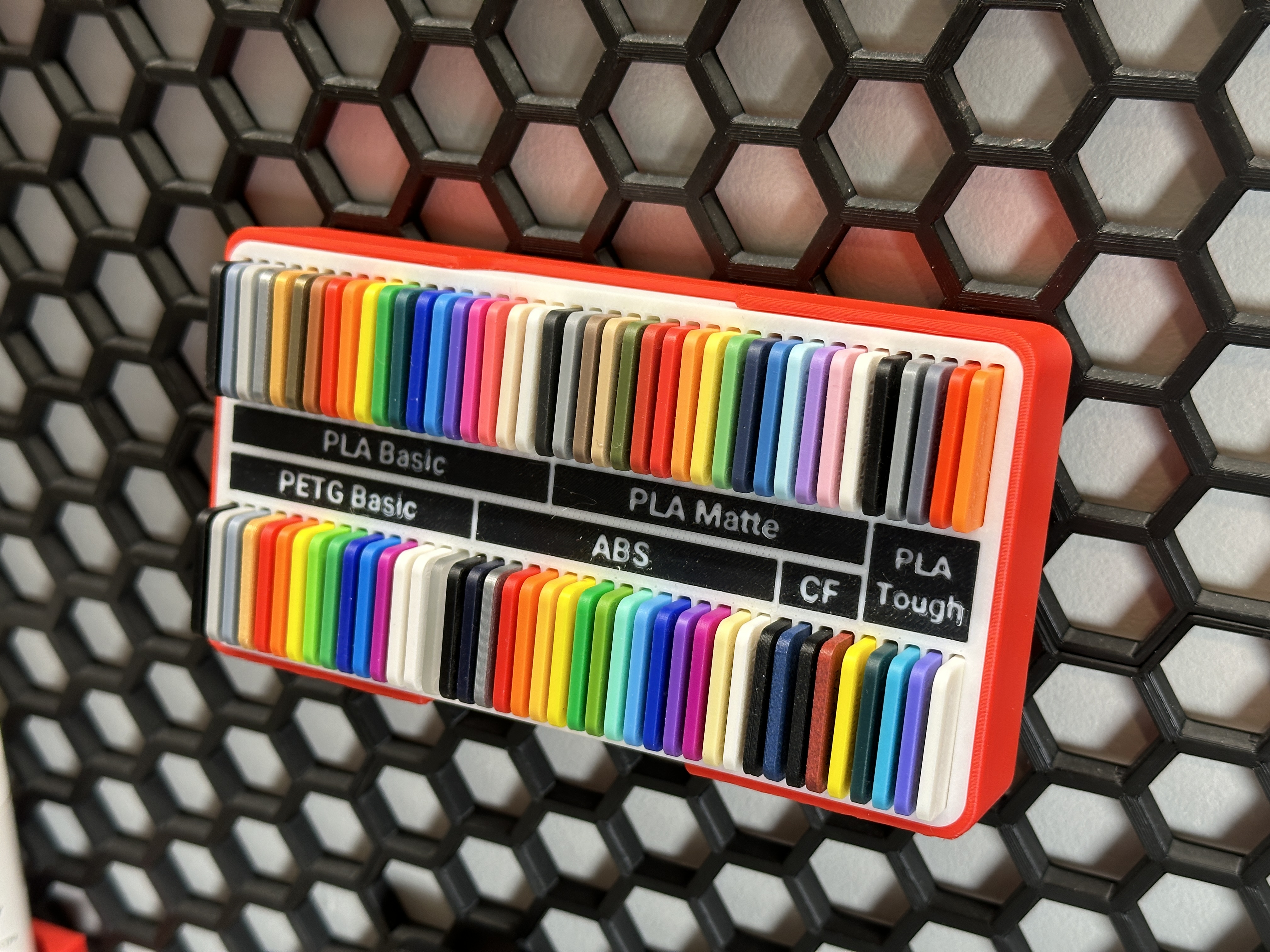 Filament Swatch Display Mount for HSW