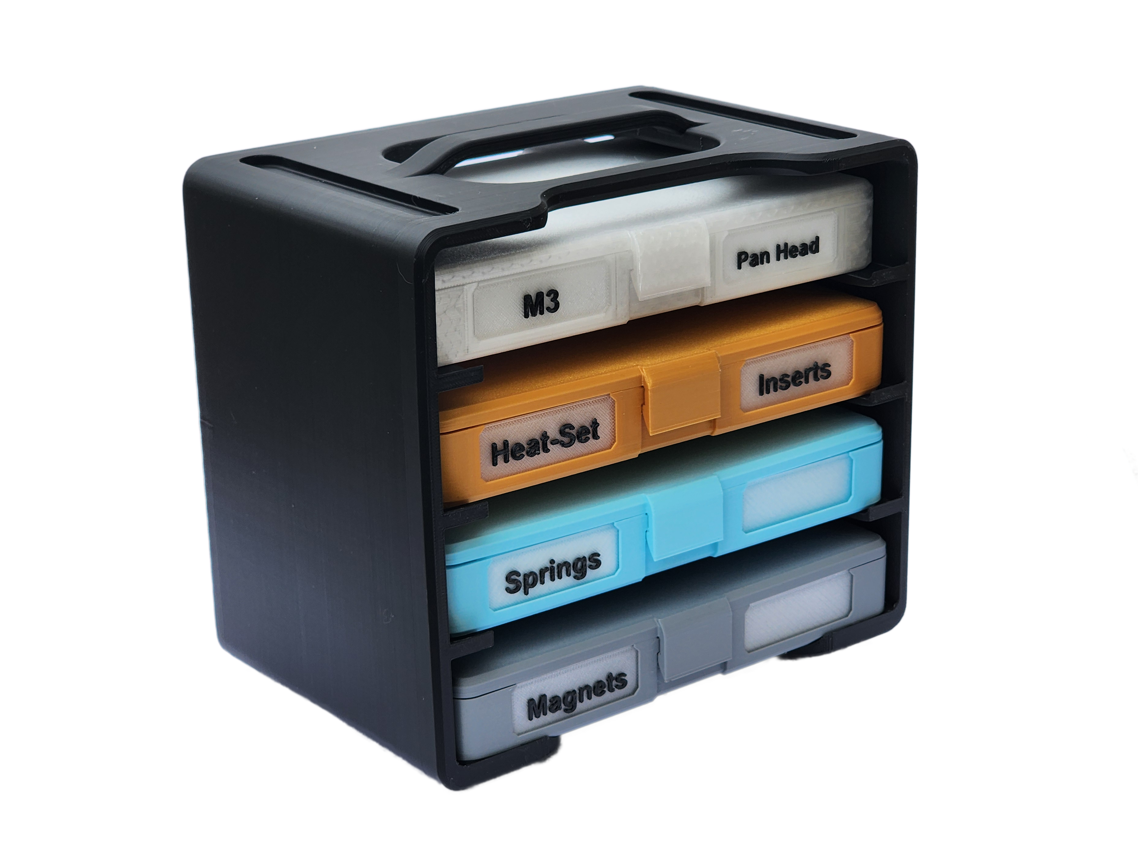 Stacking Shelf for Tiny Bins Storage Boxes [Wall Mountable] [Parametric]