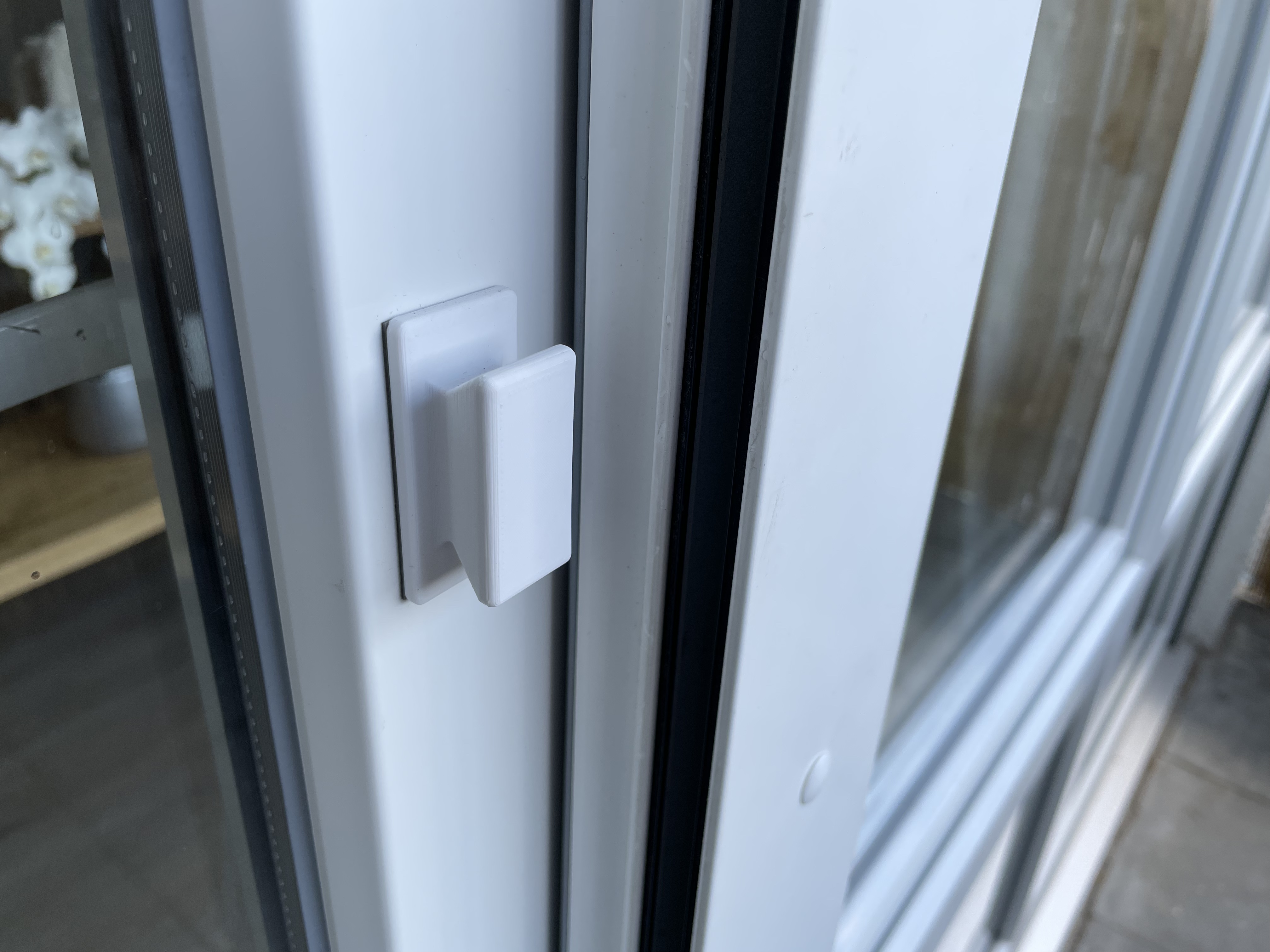 Low profile balcony door handle by Geklatscht Download free STL model