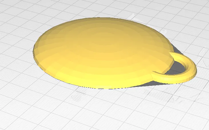 Round Keychain Template by Adudewhoprints567 | Download free STL model ...