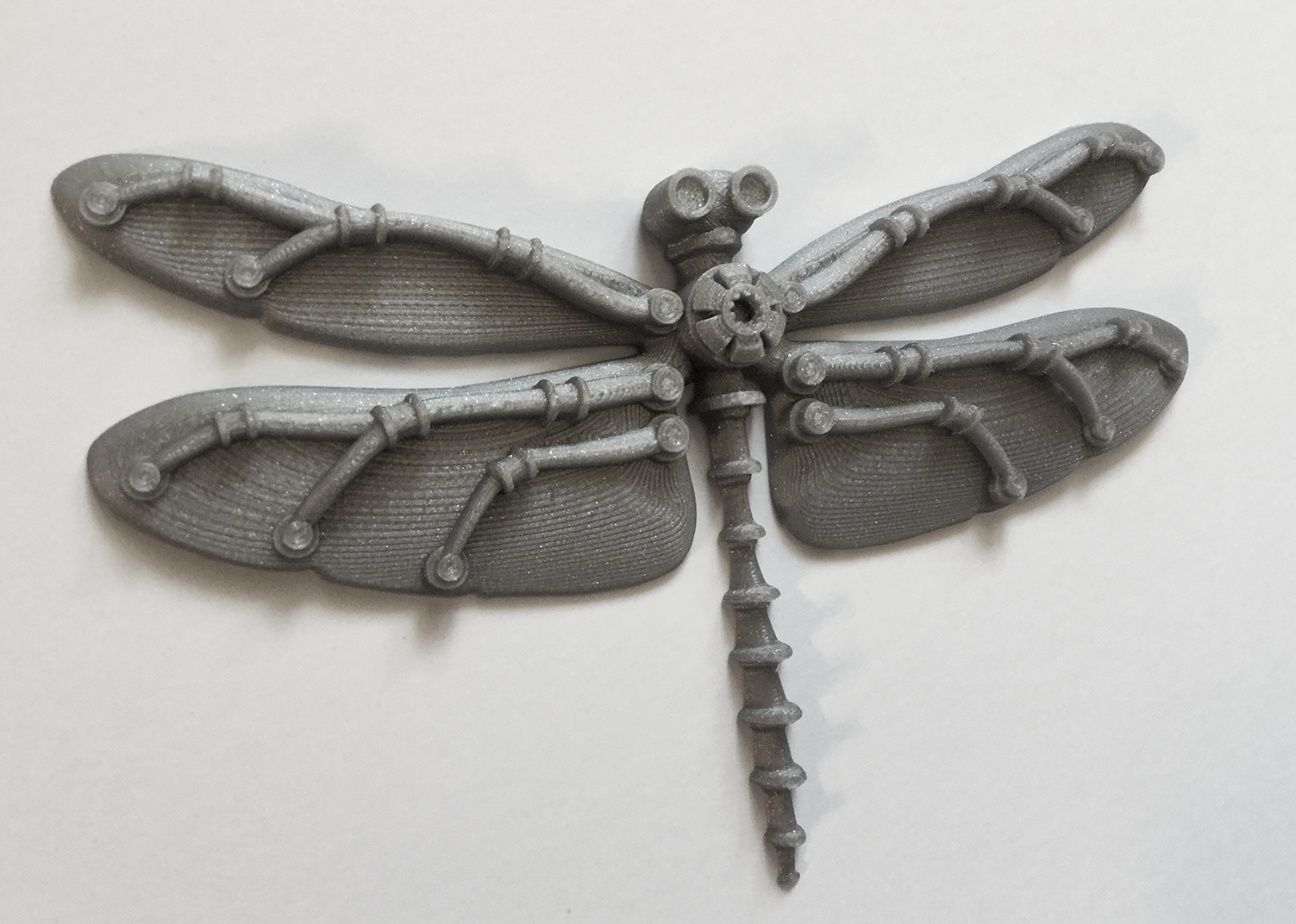 Miniatura 2 do modelo 3D Steampunk Dragonfly