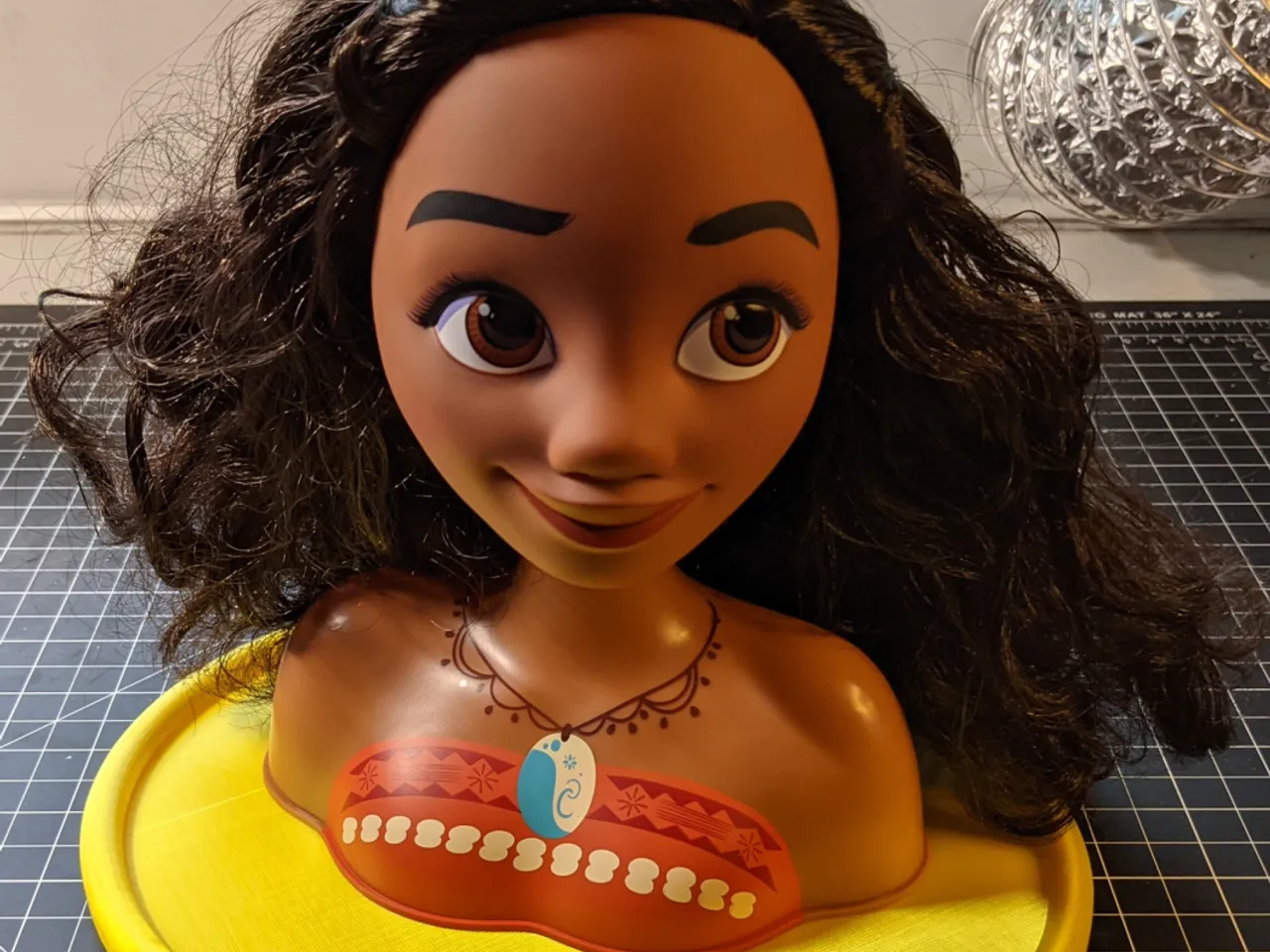 moana styling head doll