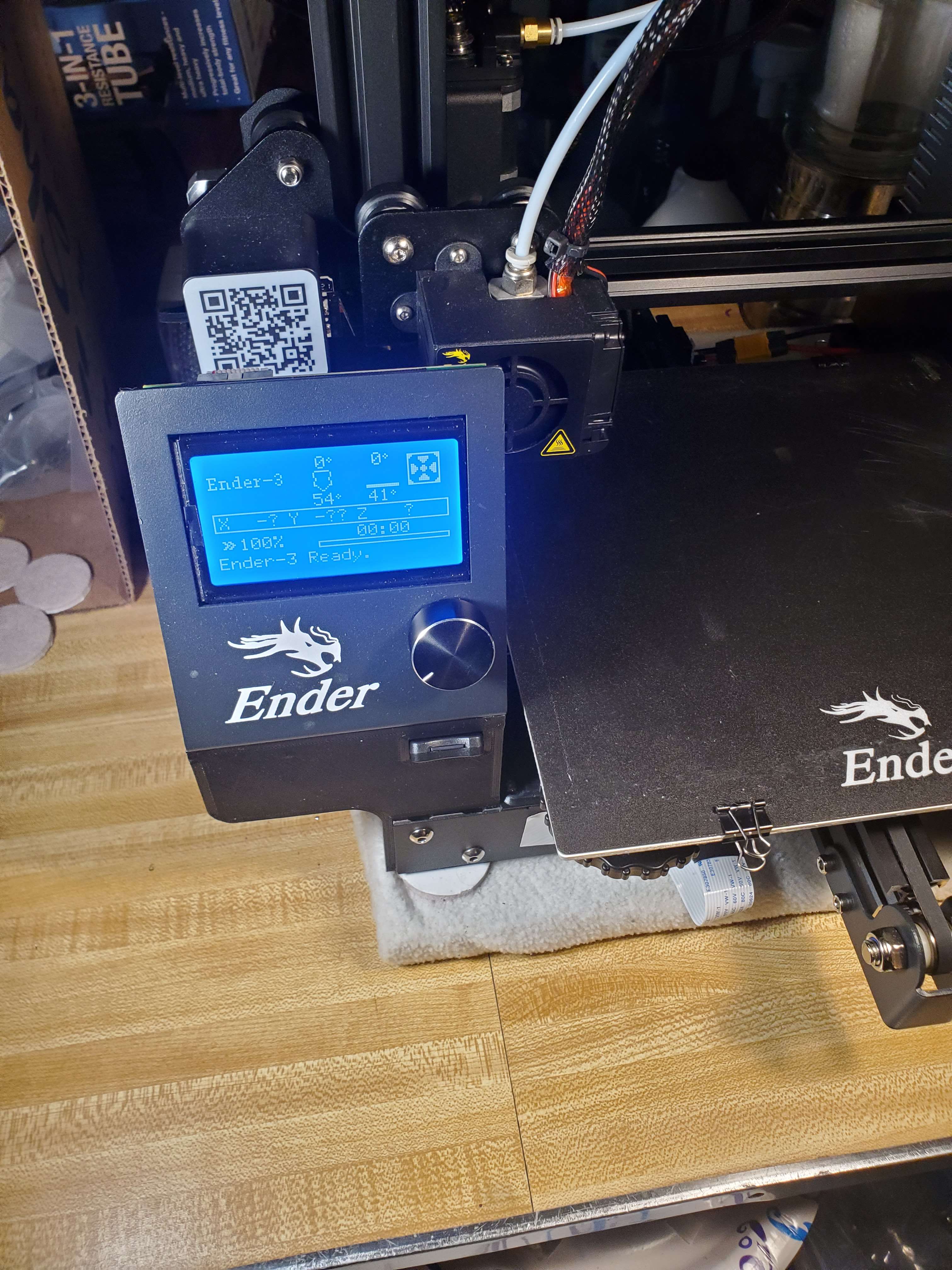 Ender 3 Screen Relocation Bracket by Tumblefluff | Download free STL ...