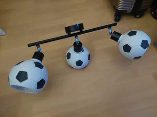 Fußballlampenschirm