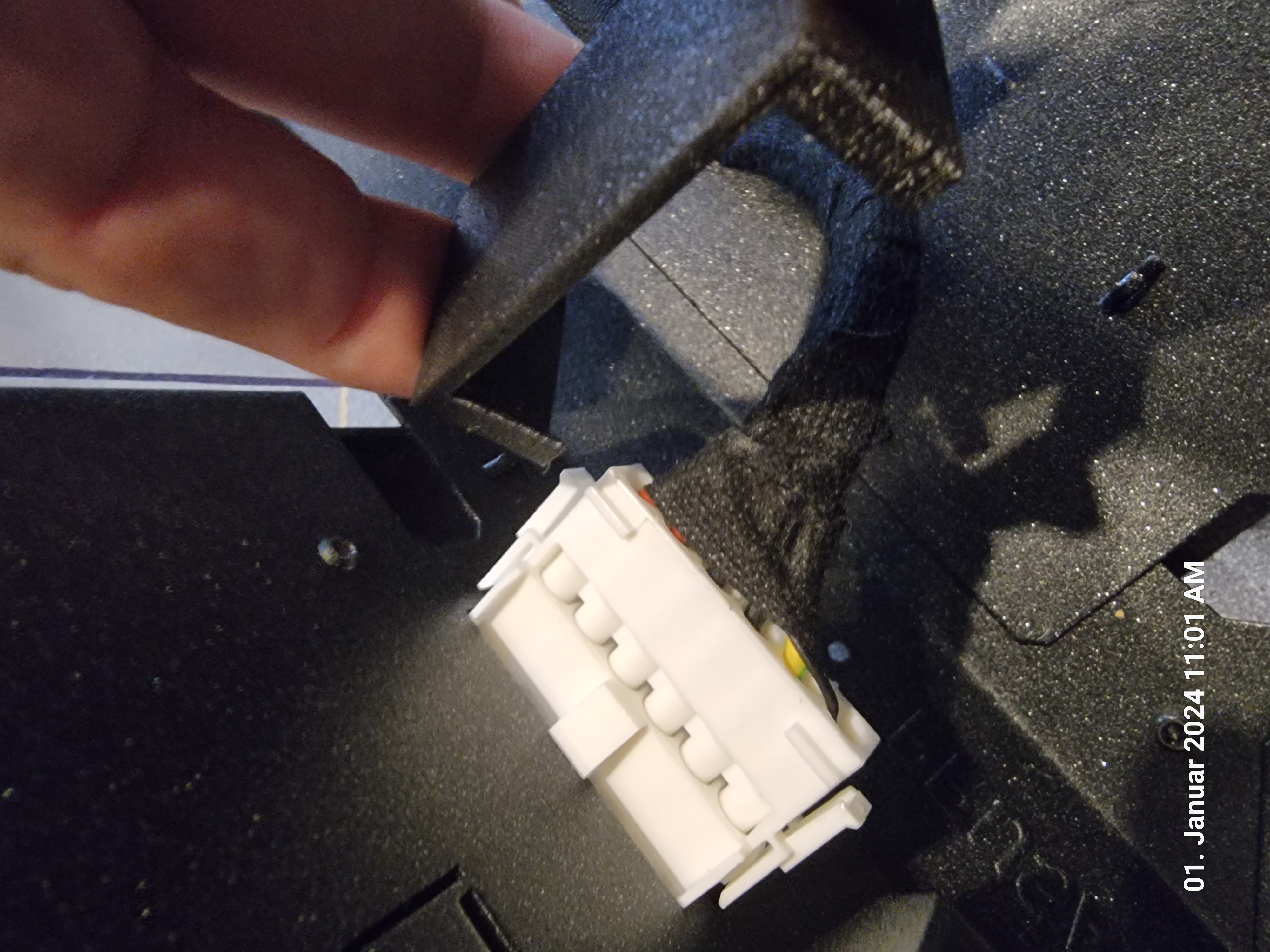 Prusa MK4 - Schnellverschluss-Netzteil-Kabel-Abdeckung
