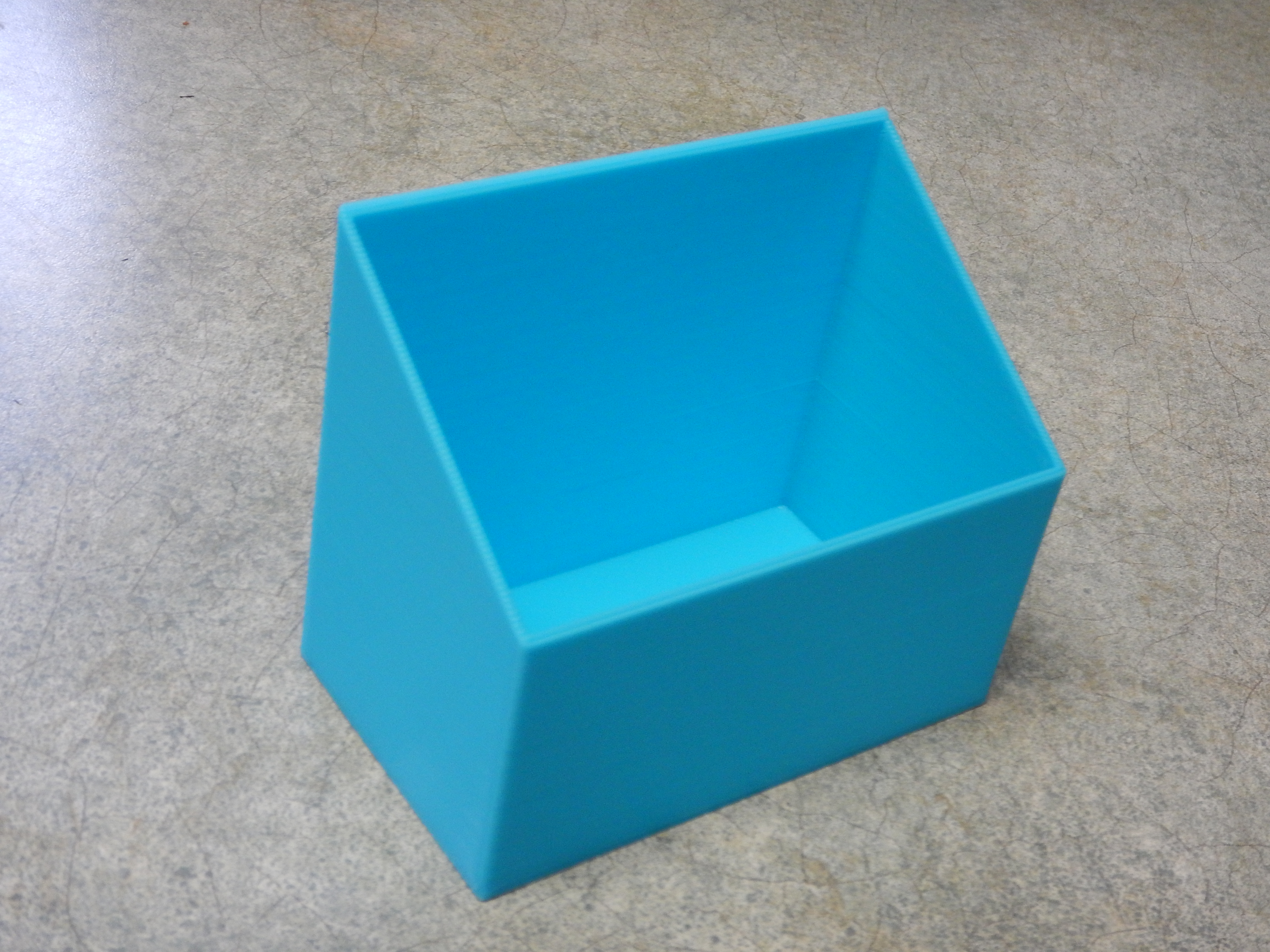 Postcard holder - parameterized / Postkartenhalter - parametrisiert