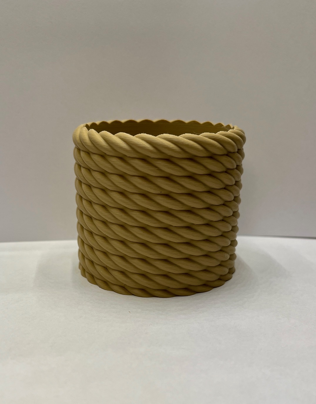 Rope plant pot