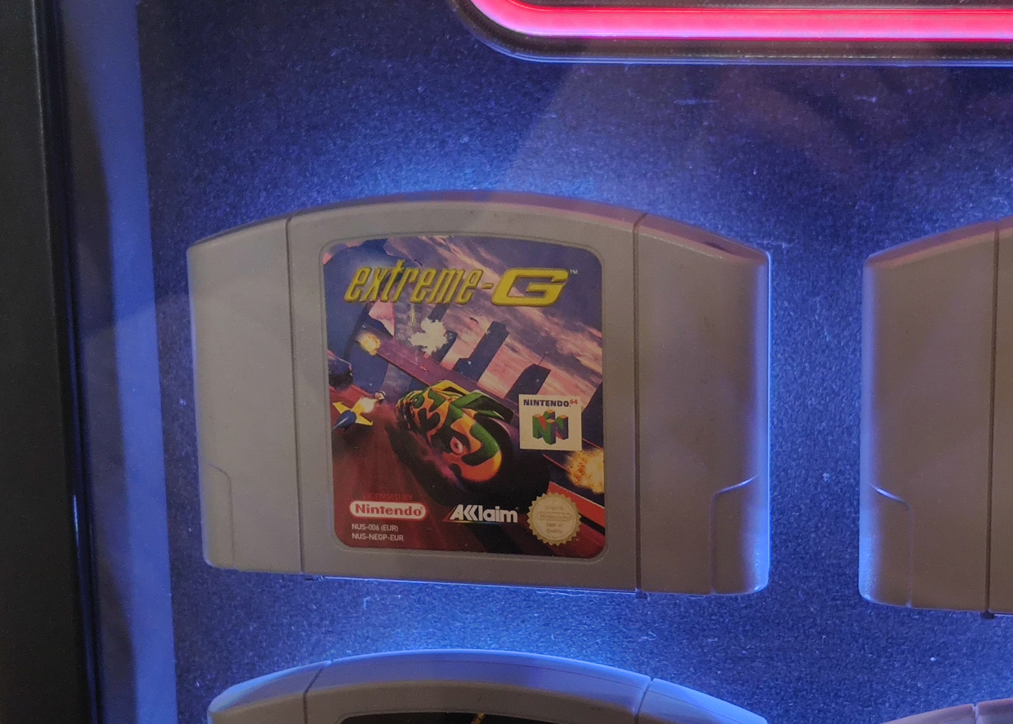 Nintendo 64 Cartridge Holder with backlight