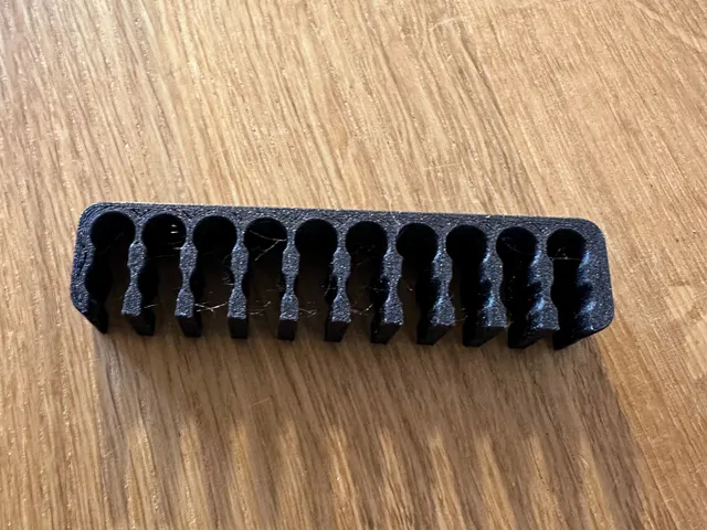 XLR cable comb 2x10