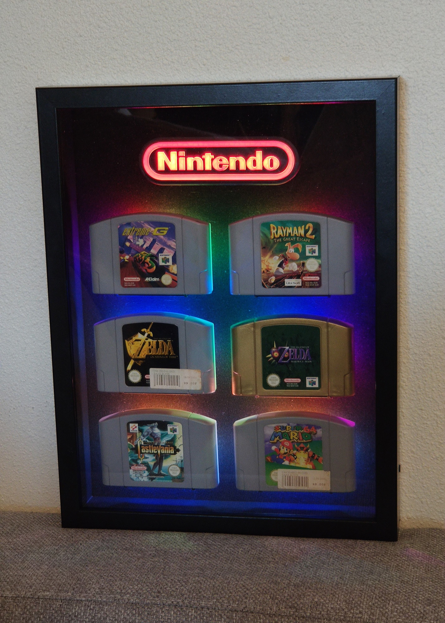 Nintendo illuminated logo by mistic100 | Download free STL model ...