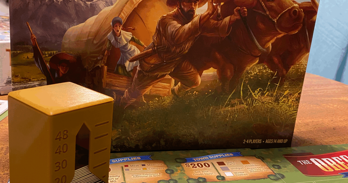 Board Game Tile Dispenser The Oregon Trail by BlackLion Download free