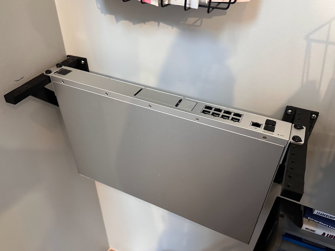 4U Network Rack, 19 inch Vertical Wall Mounted by DezignCreativ