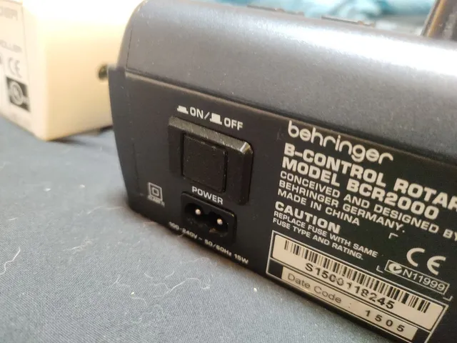 Behringer BCF2000 / BCR2000 power button and  collar