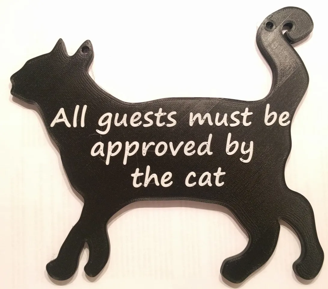 All Guests Must Be Approved By The Cat All Guests Must Be Approved By The Cat
