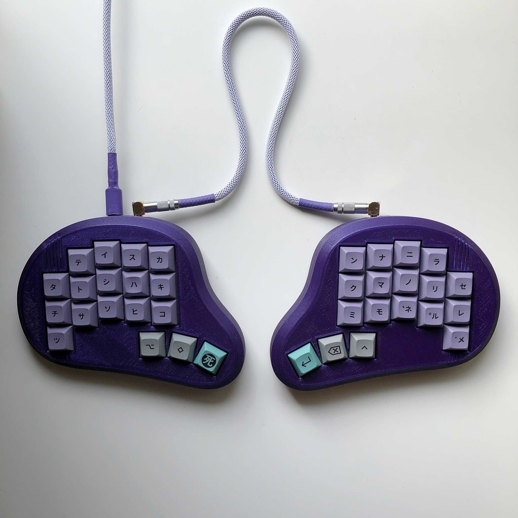akufu36 ver.2.0: Original Mechanical Keyboard Case & Plate