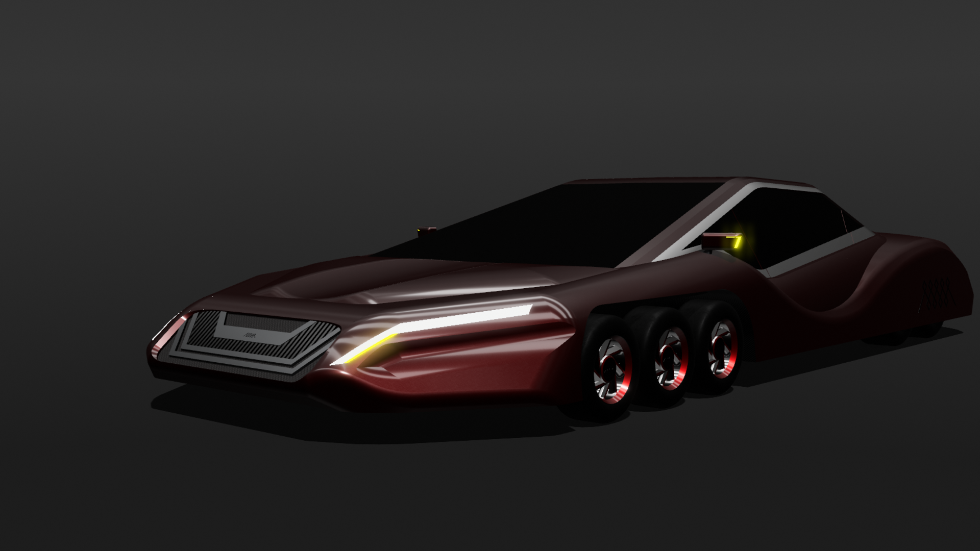 CL1M11 - Five Axle Coupe Concept