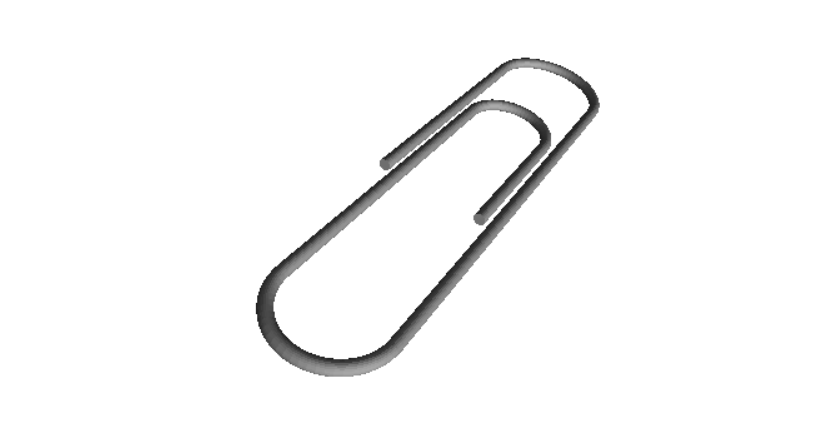 Simple paperclip design — miniatura 2