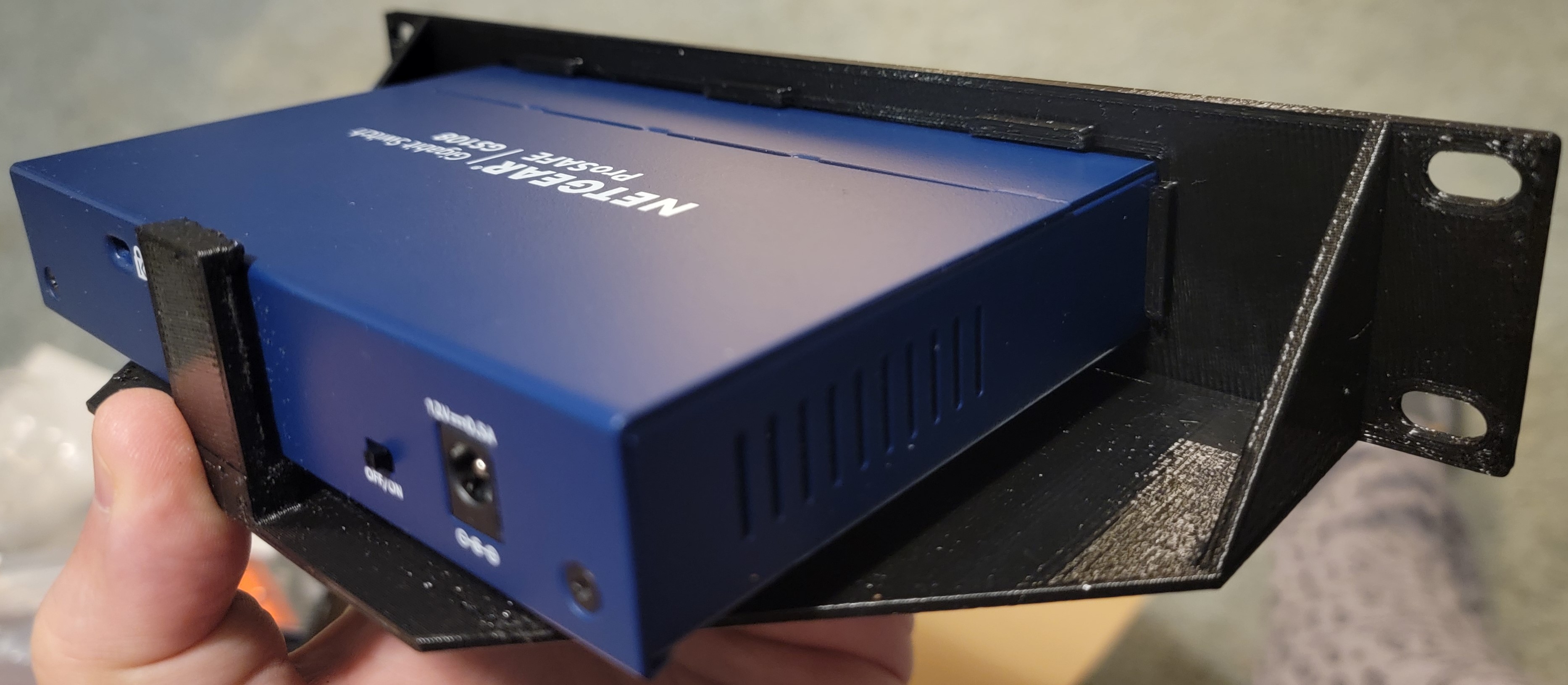 10in-Rack-Netgear-GS108 by Brian Berkley | Download free STL model ...