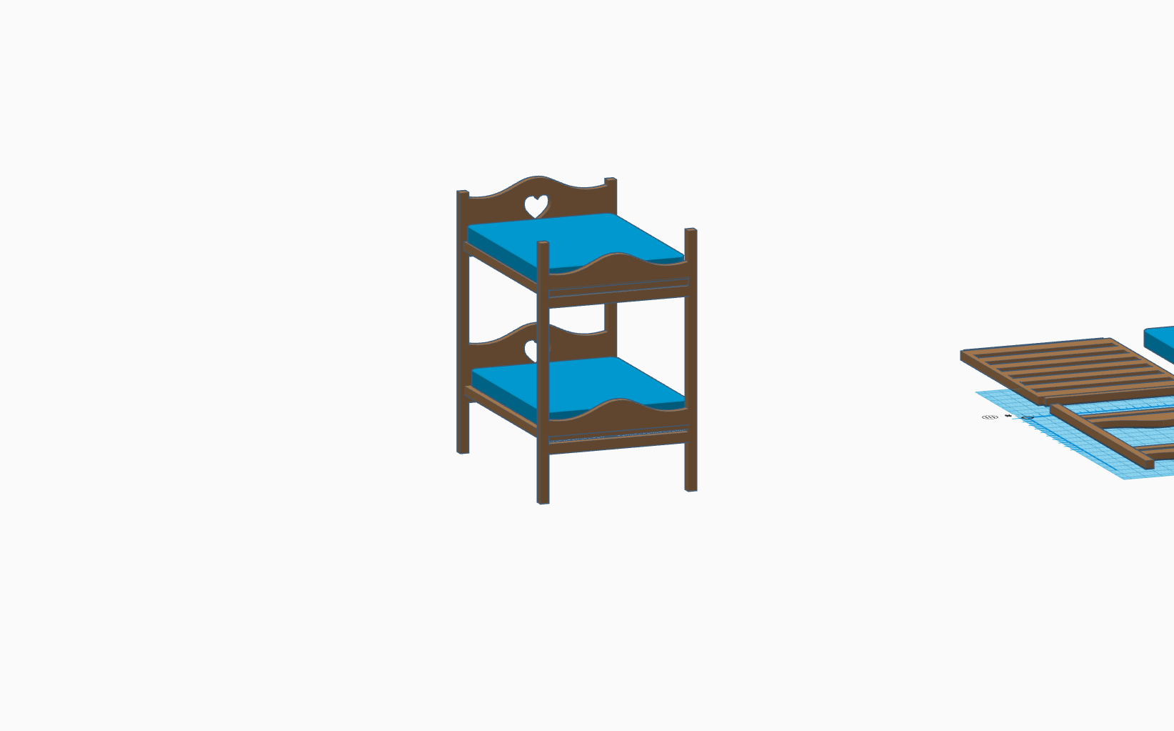 Puppenstockbett