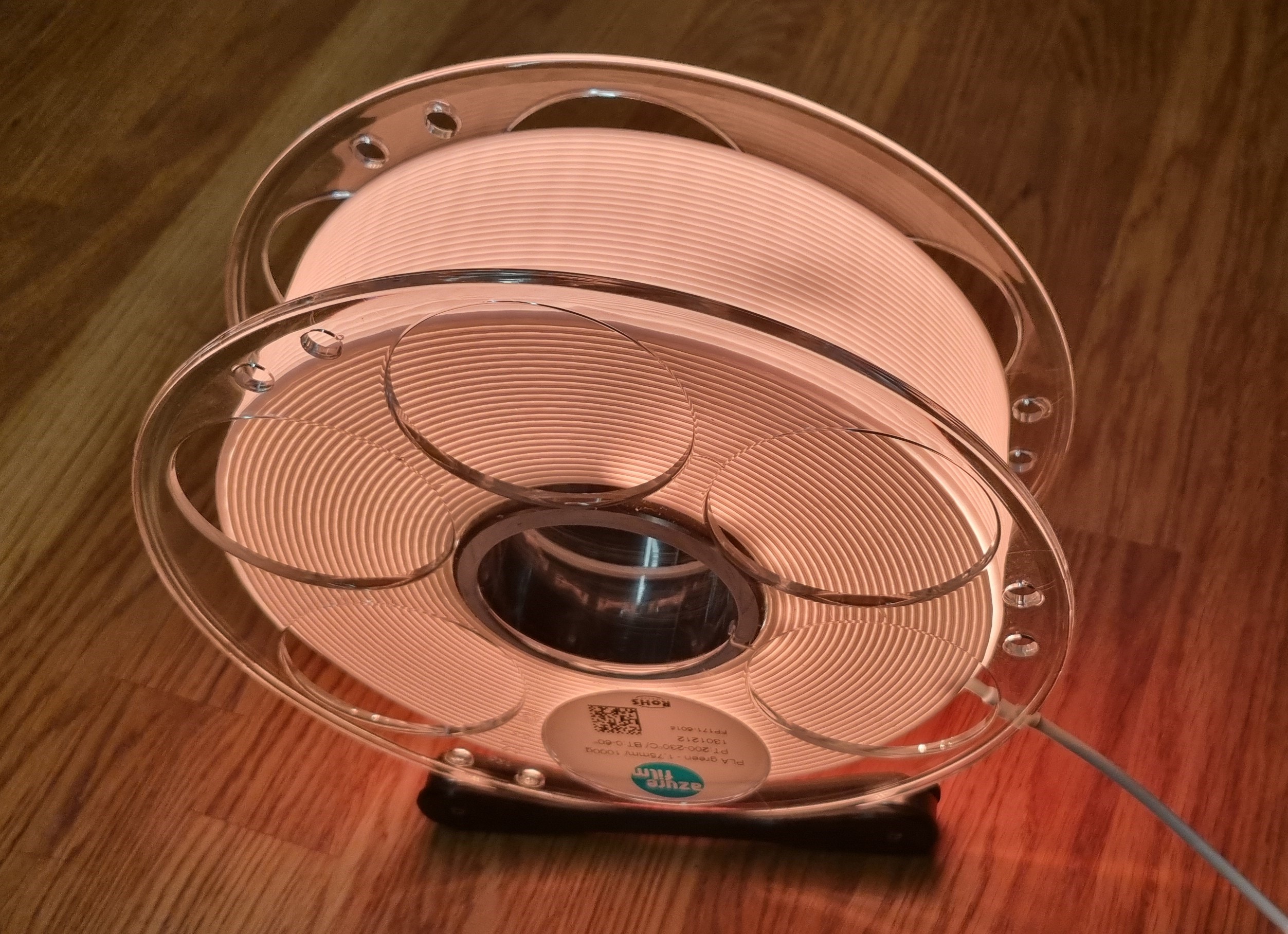 Filament spool lamp by brucewayne download free stl model
