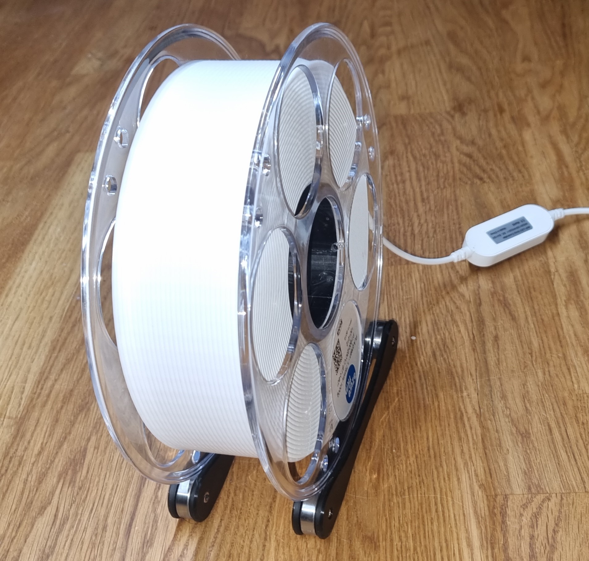Miniatura 4 do modelo 3D Filament spool lamp