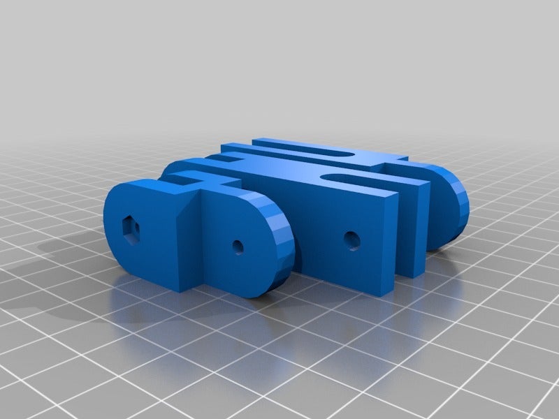 Miniatura 2 do modelo 3D Adjustable Webcam mount