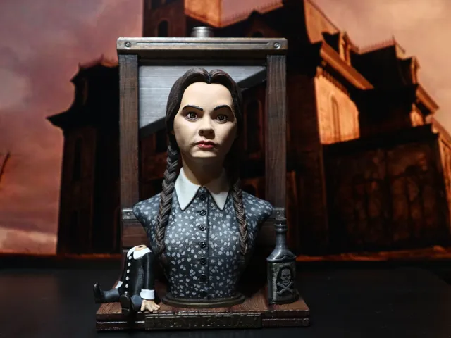Wednesday Addams Bust