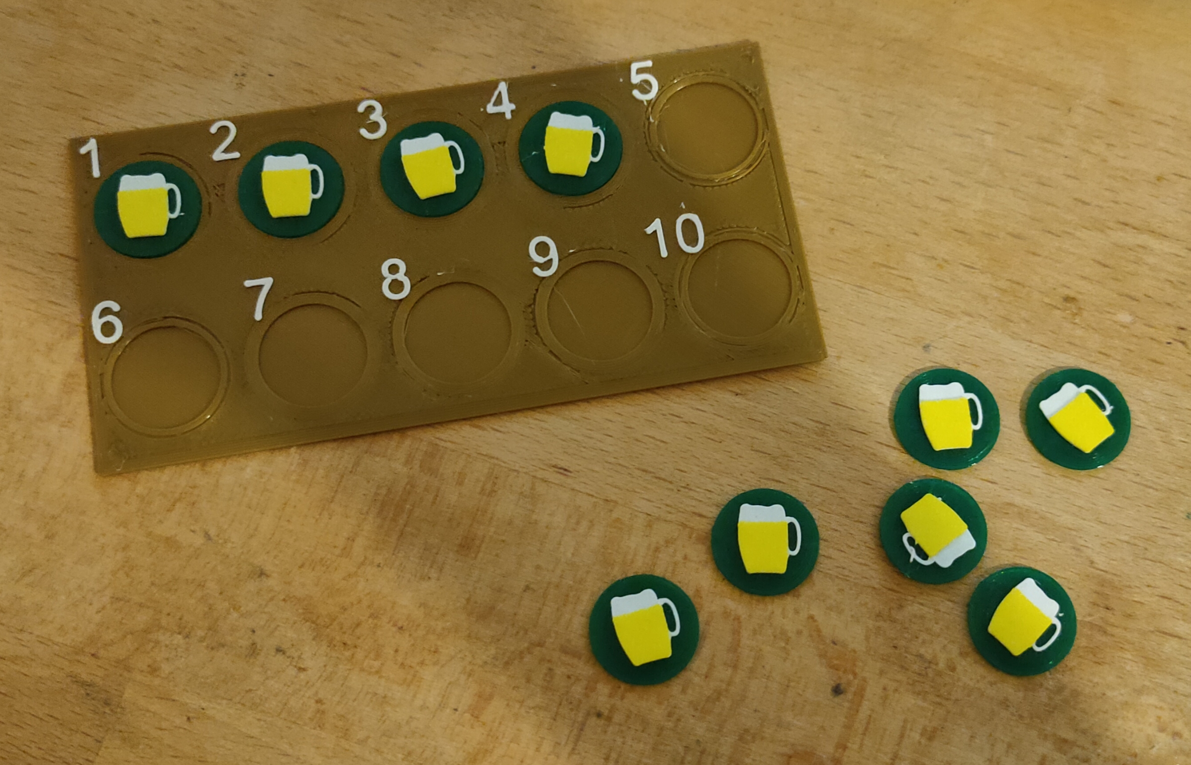 Drinked Beers counter by marek | Download free STL model | Printables.com