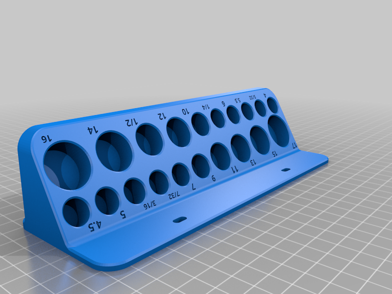 Wall Tool Holder Hex Bit Sockets Tweezers ... by prouting | Download ...