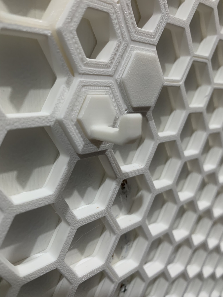 Small Hook for HSW (honeycomb storage wall)