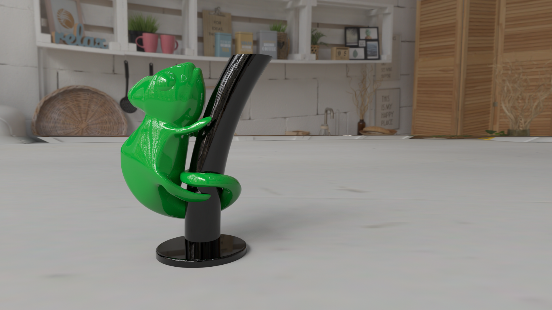 Pencilholder "Chameleon"