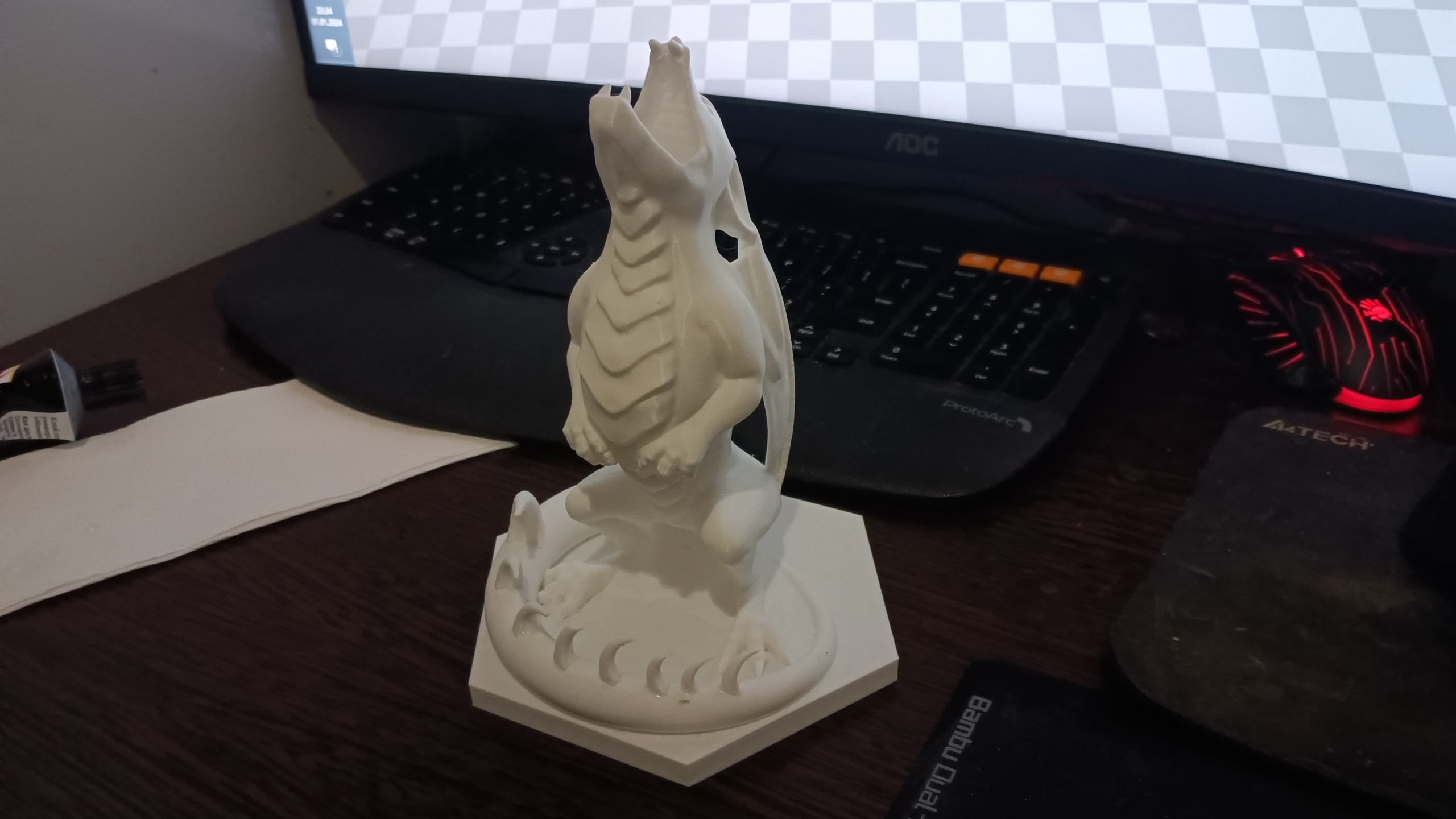Dragon dice tower with spikes
