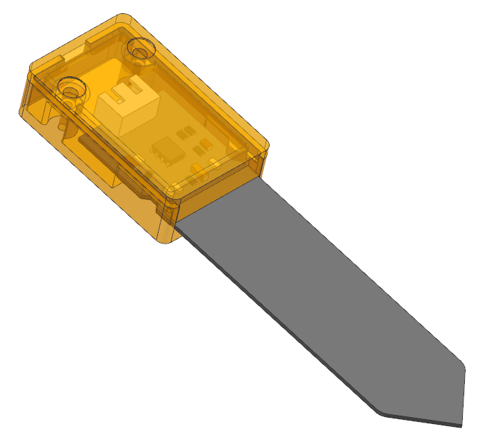 Capacitive soil moisture sensor case